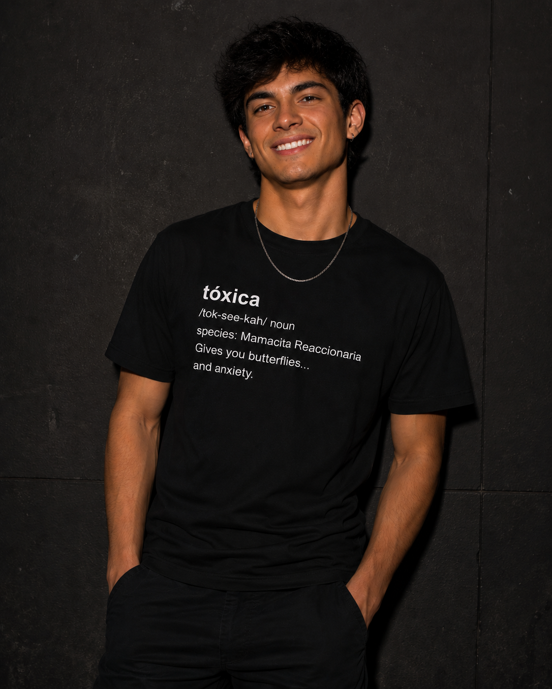 Tóxica T shirt-butterflies and anxiety