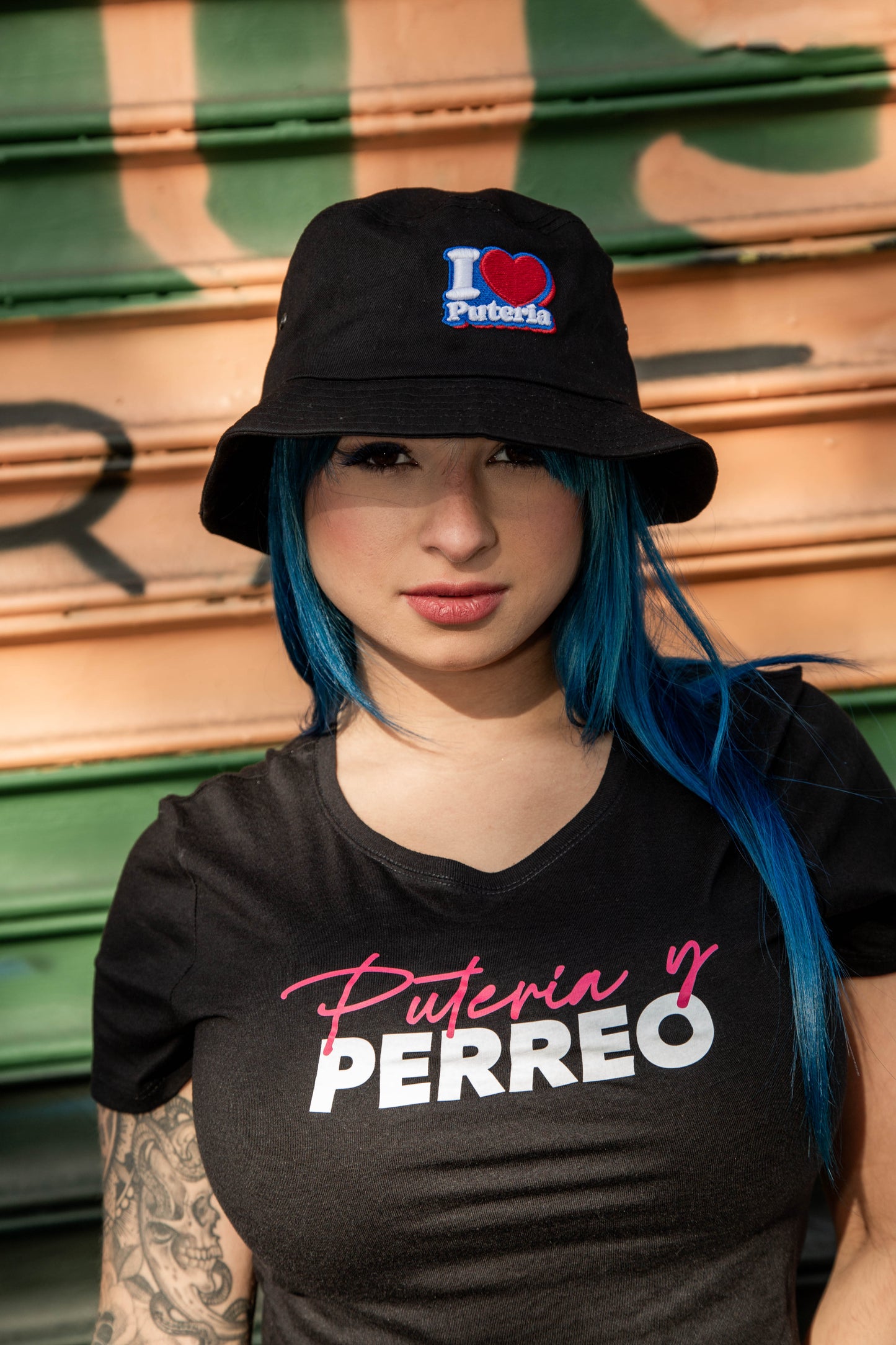 I ❤️ Puteria - Bucket Hat (Black)