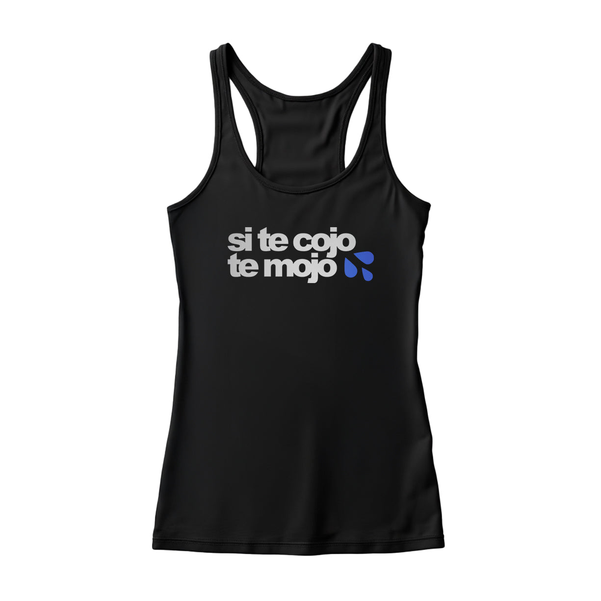 Si te cojo te mojo š¦ ladies tank top