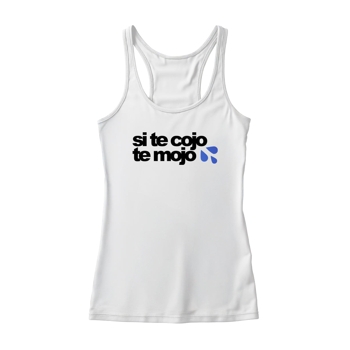 Si te cojo te mojo 💦 ladies tank top