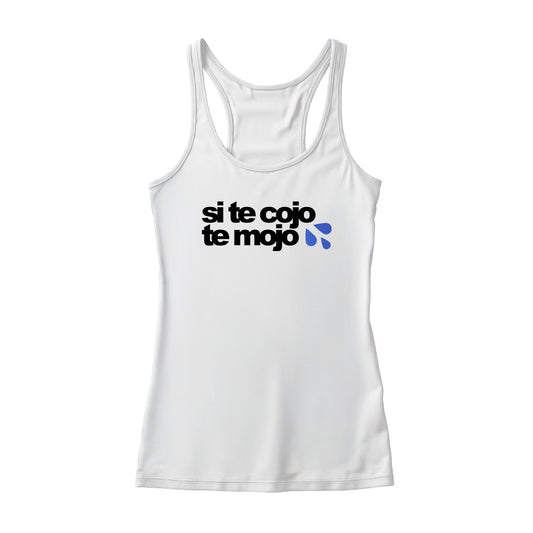 Si te cojo te mojo 💦 ladies tank top