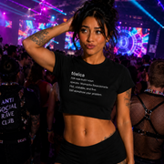 Toxica crop top-your problem