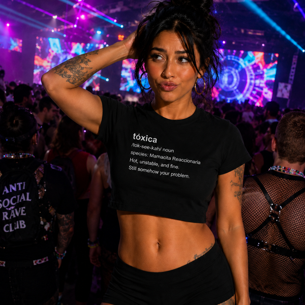 Toxica crop top-your problem