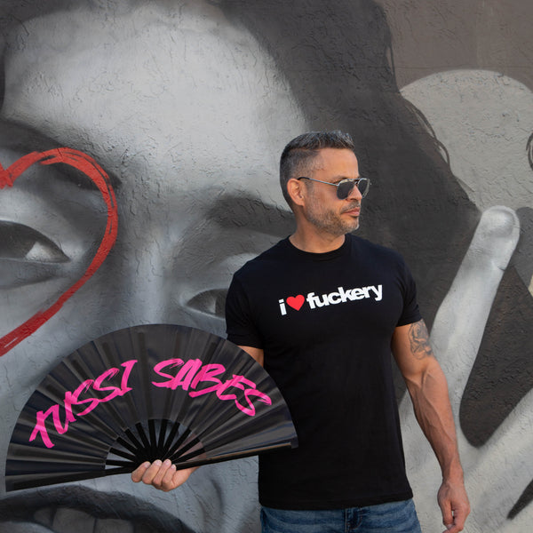 Tussi Sabes Fan (Black)