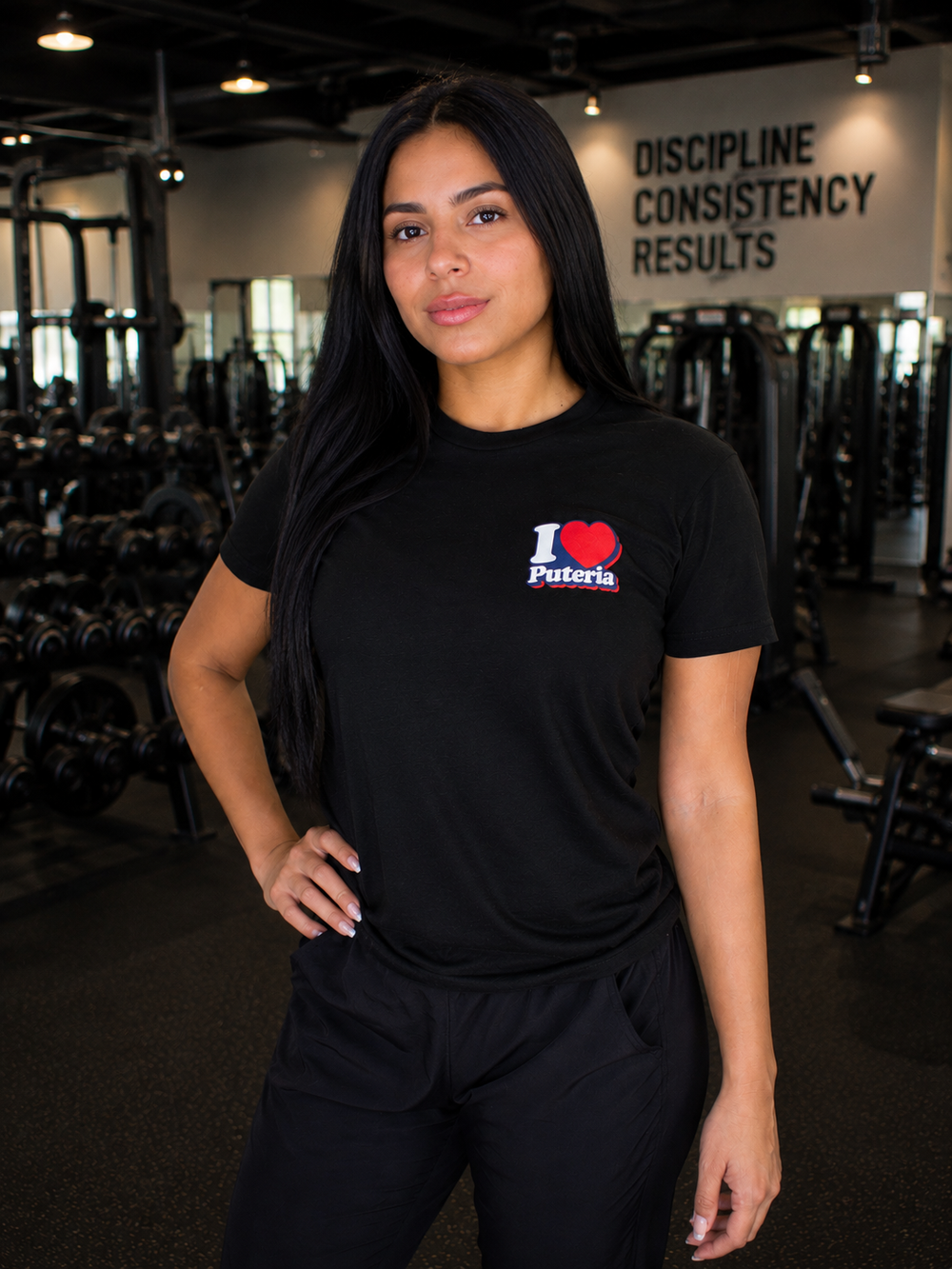 I ❤️ Puteria - Women's T-Shirt (Black)