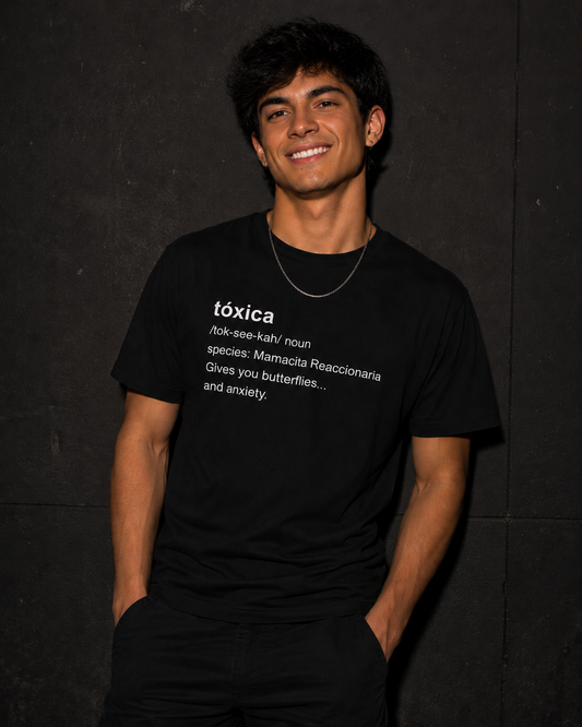 Tóxica T shirt-butterflies and anxiety