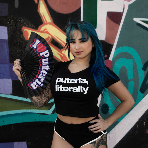 I ❤️ Puteria - Mini Fan