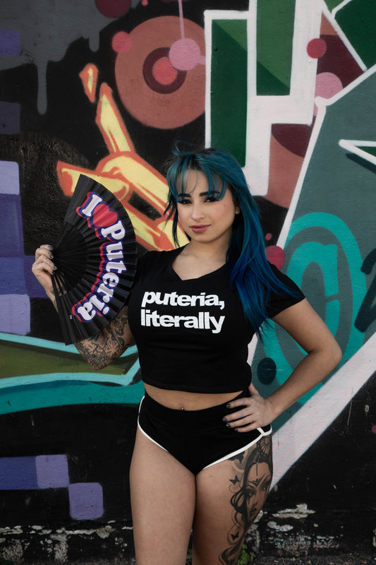 I ❤️ Puteria - Mini Fan
