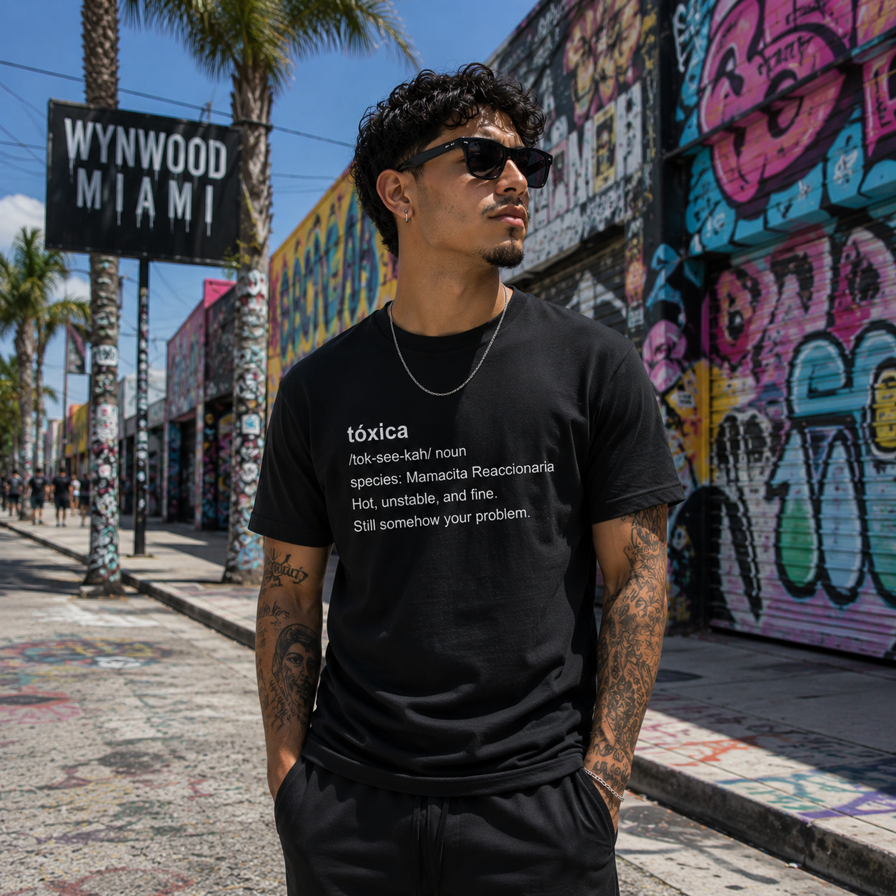 Toxica t shirt-somehow your problem
