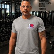 I ❤️ Puteria - Men's T-Shirt (Gray)