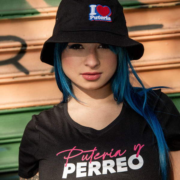 I ❤️ Puteria - Bucket Hat (Black)