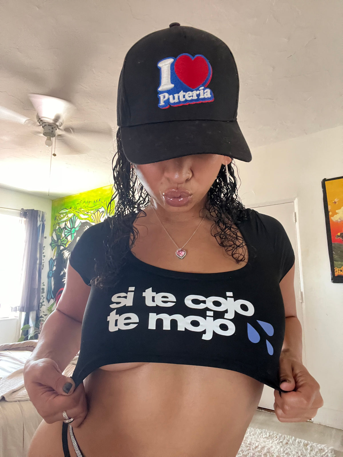Si te cojo te mojo 💦 -mini crop