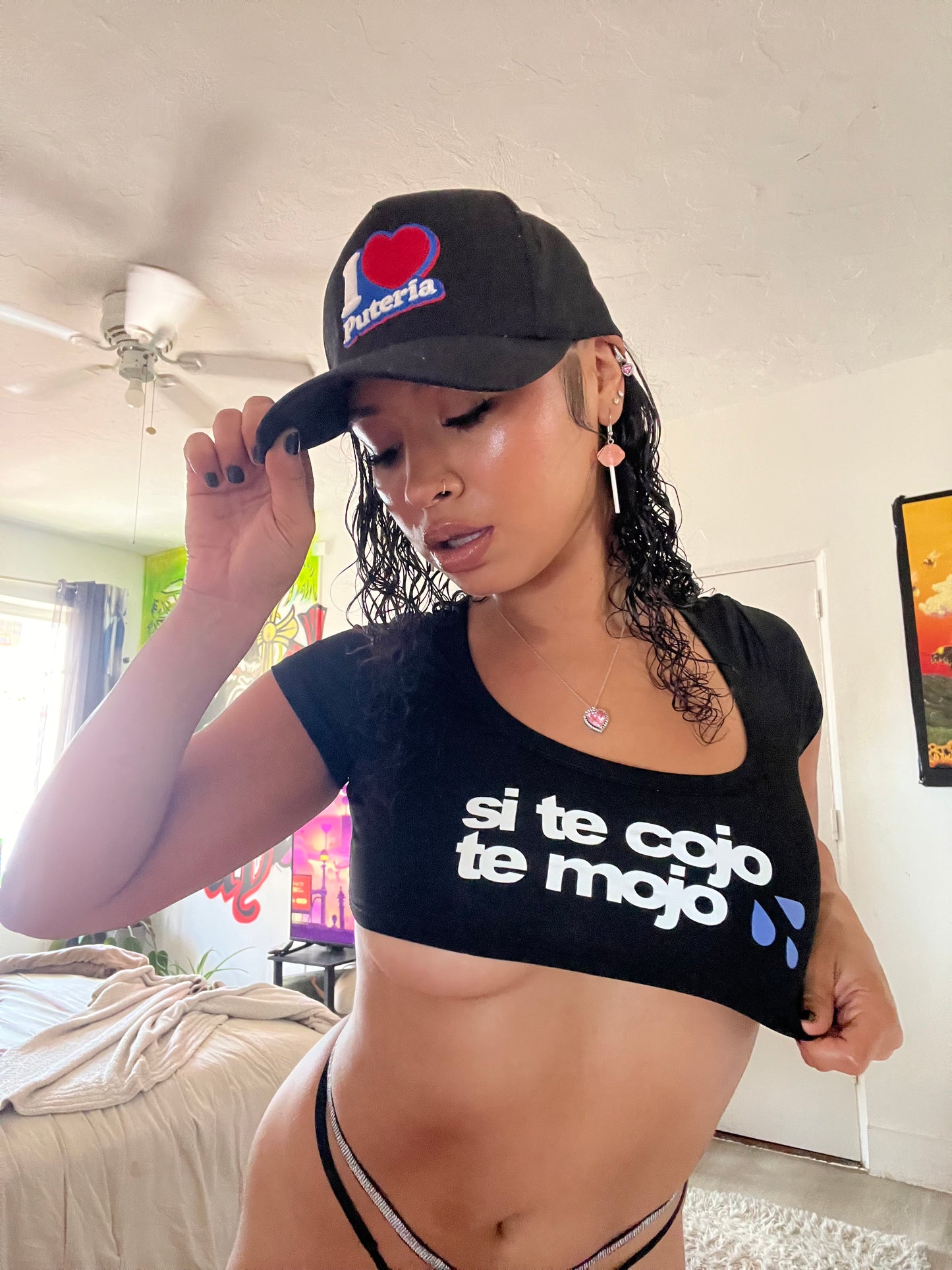Si te cojo te mojo 💦 -mini crop