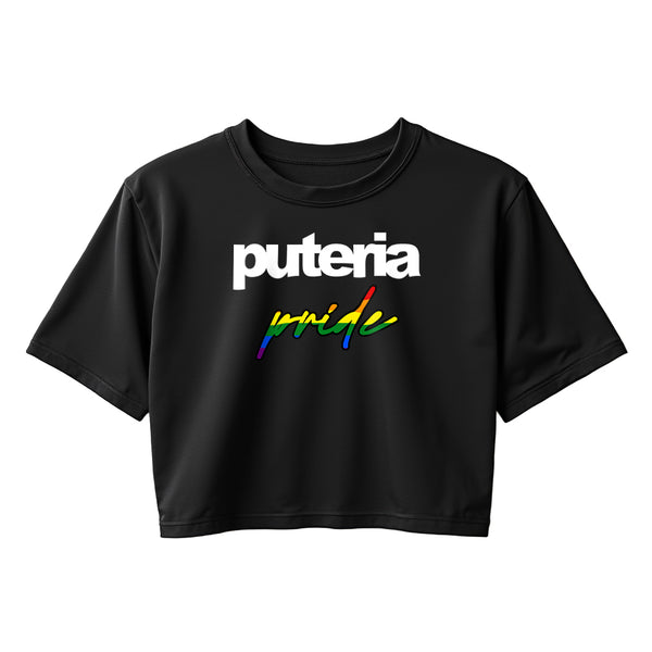 Puteria pride-crop top