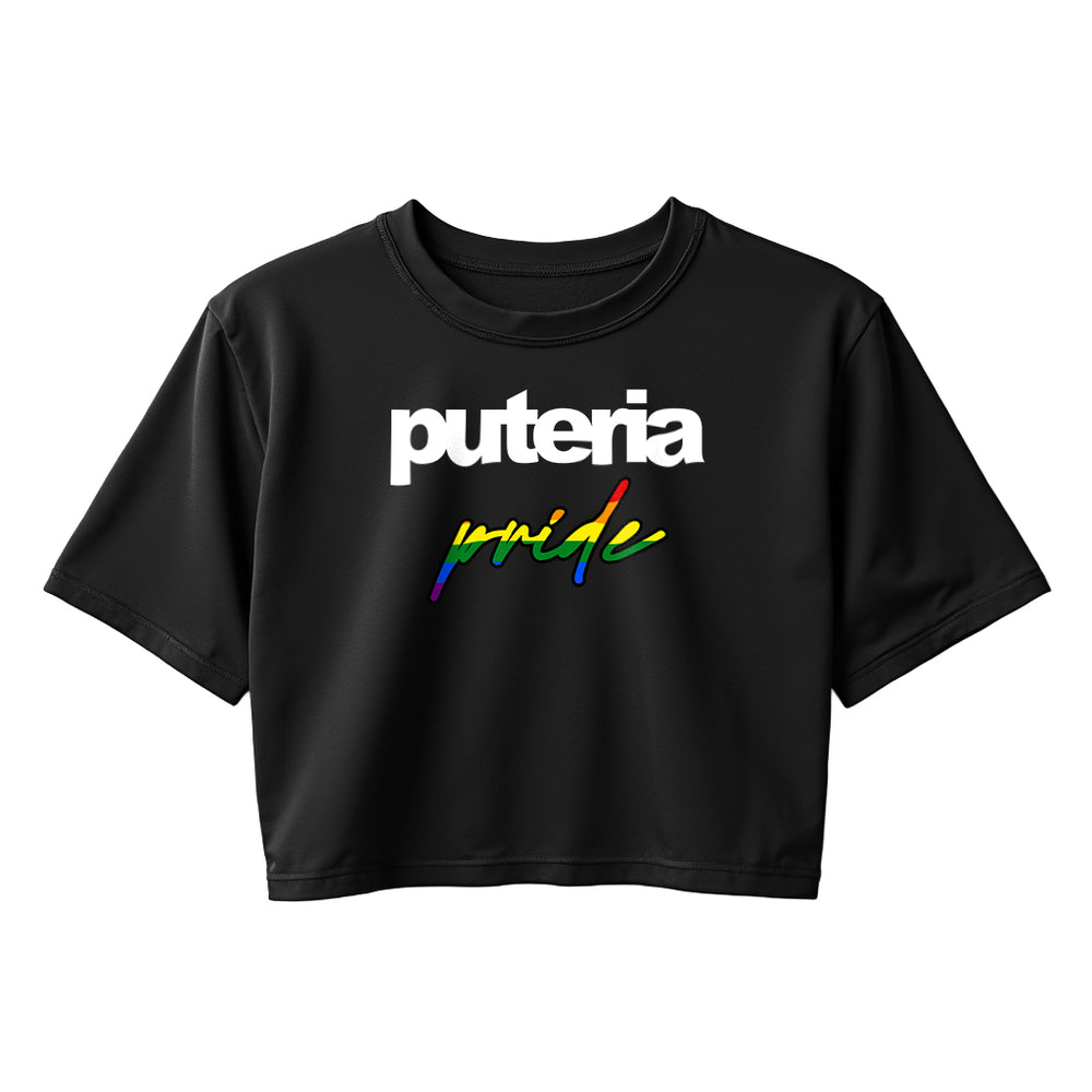 Puteria pride-crop top
