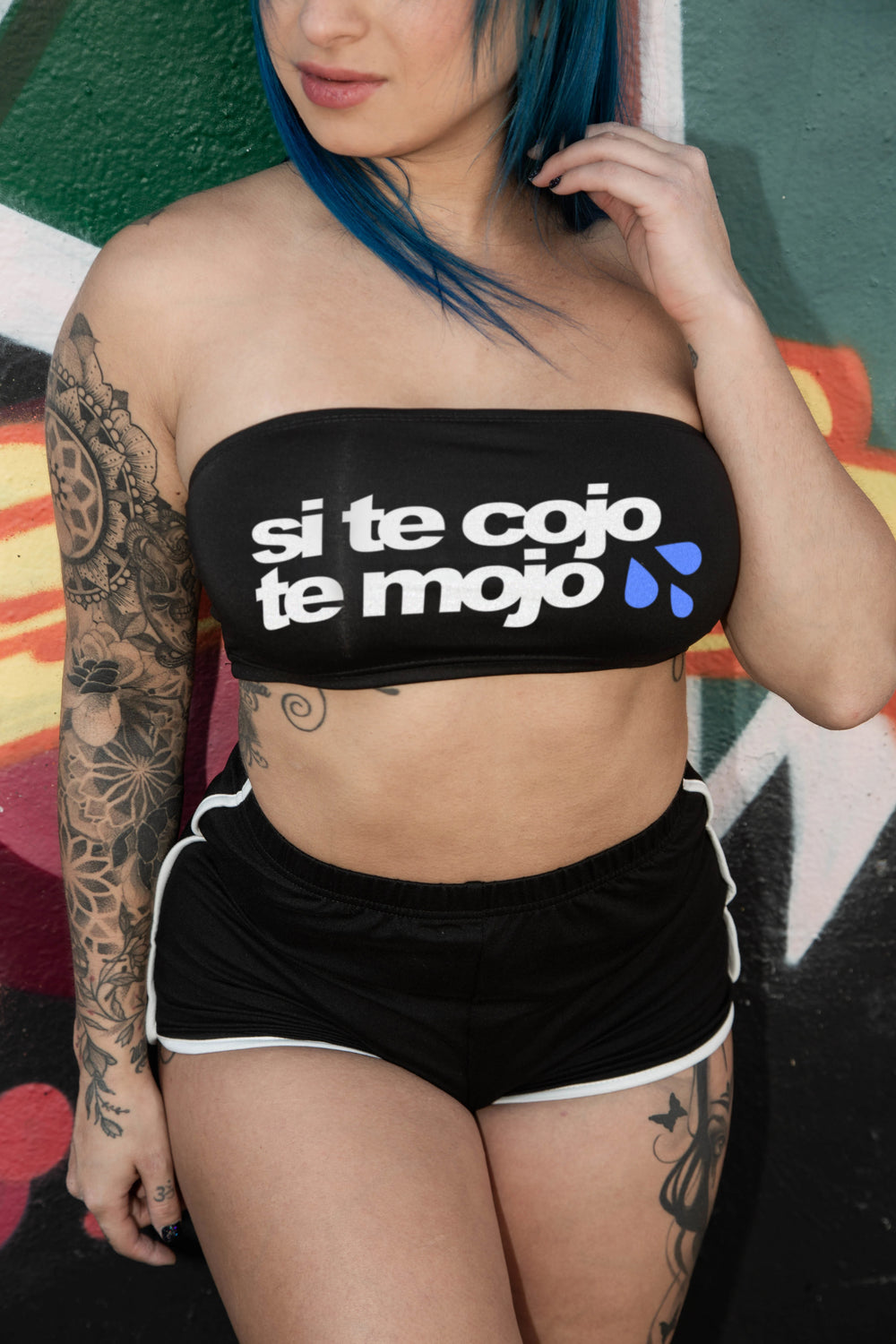 Si te cojo te mojo-Tube top