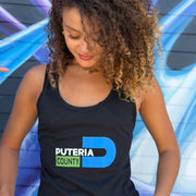 Puteria county racerback tank top