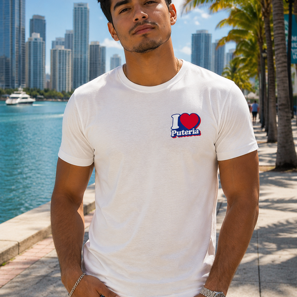 I ❤️ Puteria - Men's T-Shirt (White)