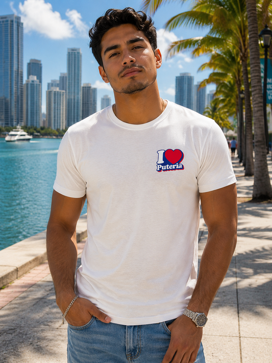 I ❤️ Puteria - Men's T-Shirt (White)