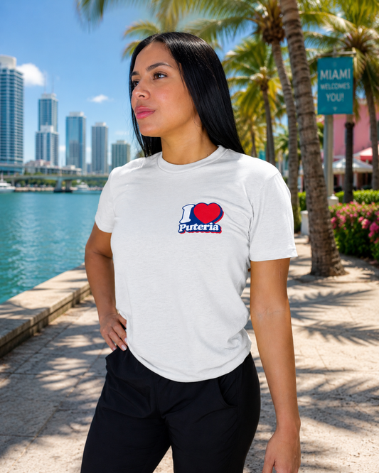 I ❤️ Puteria - Women's T-Shirt (White)