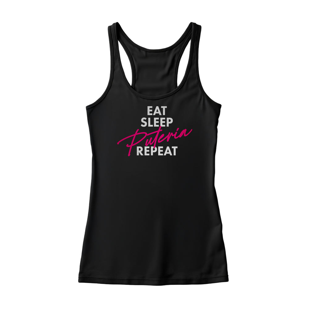 Eat, sleep, puteria repeat tank top