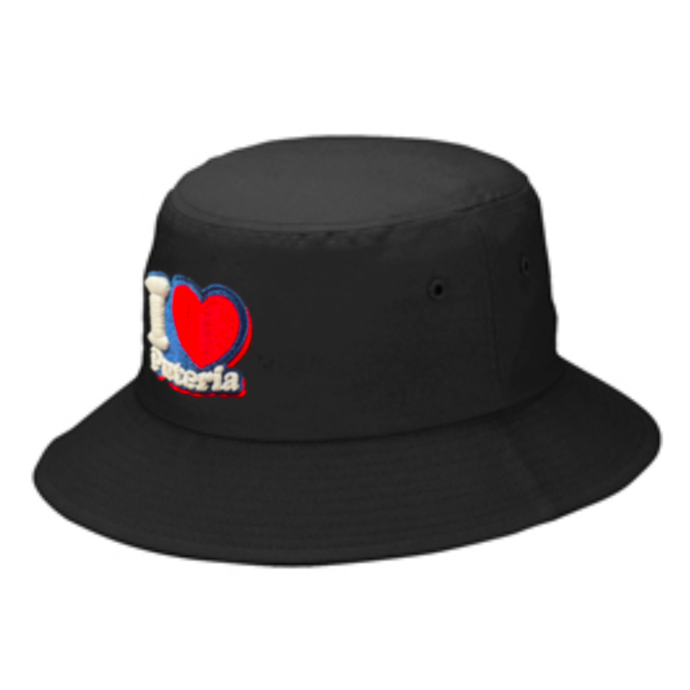 I ❤️ Puteria - Bucket Hat (Black)