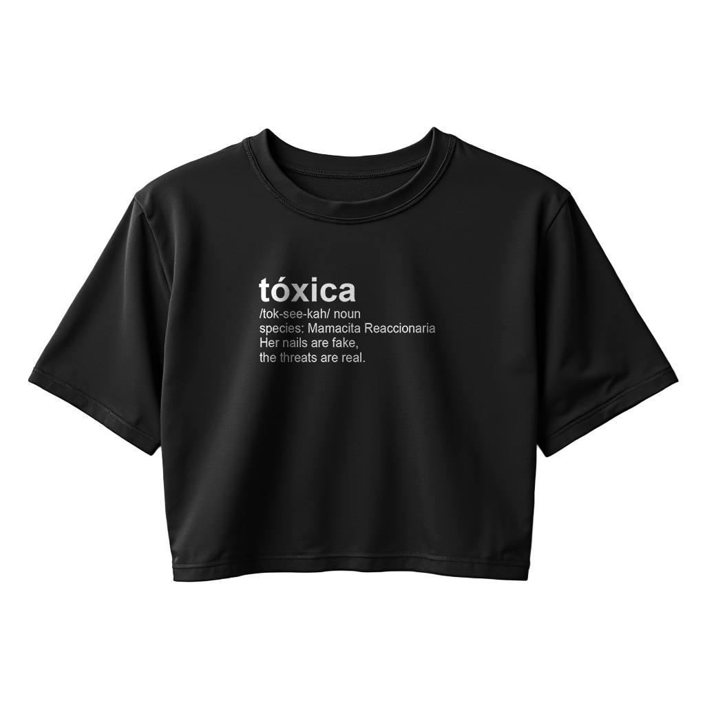 Toxica crop top V4