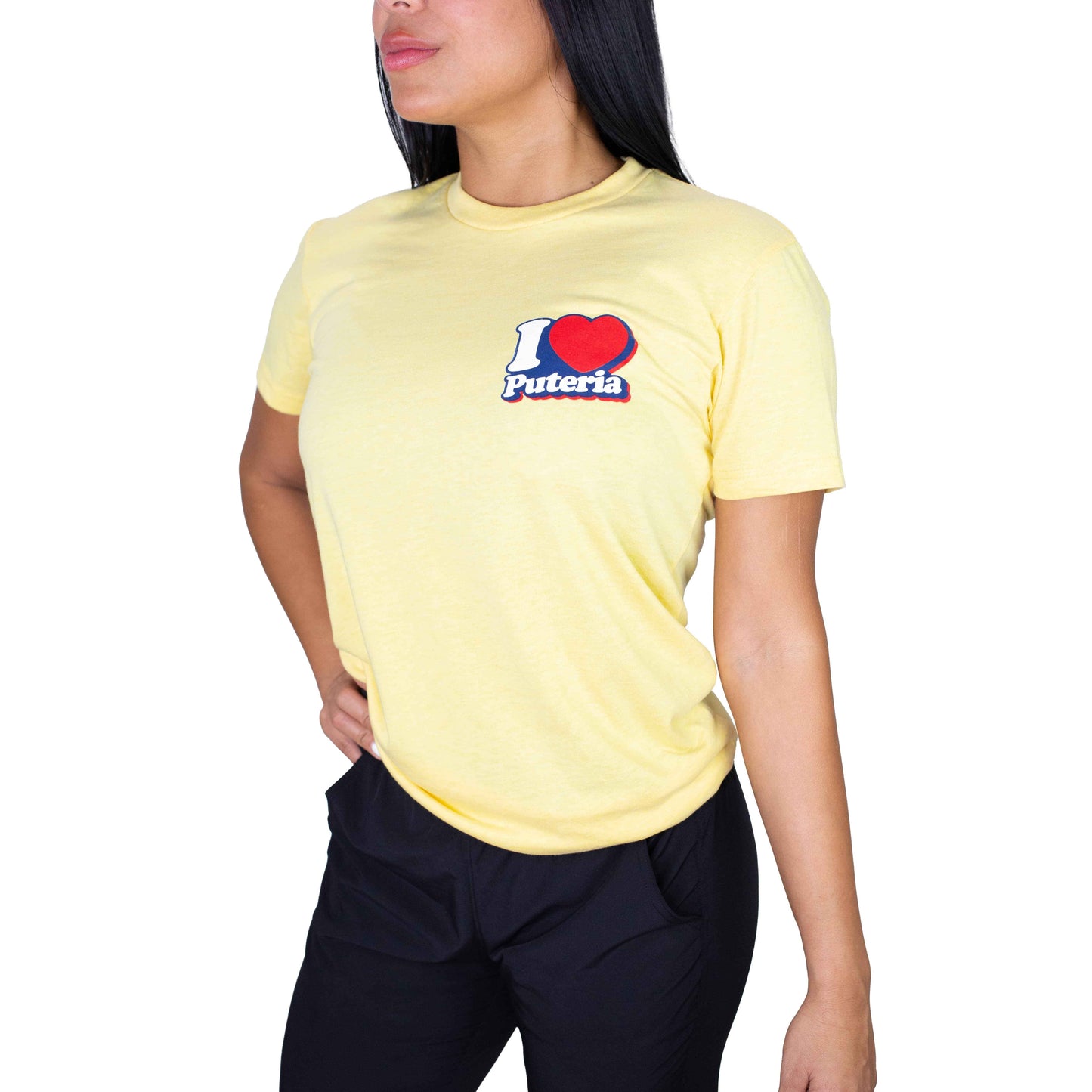 I ❤️ Puteria - Women's T-Shirt (Yellow)