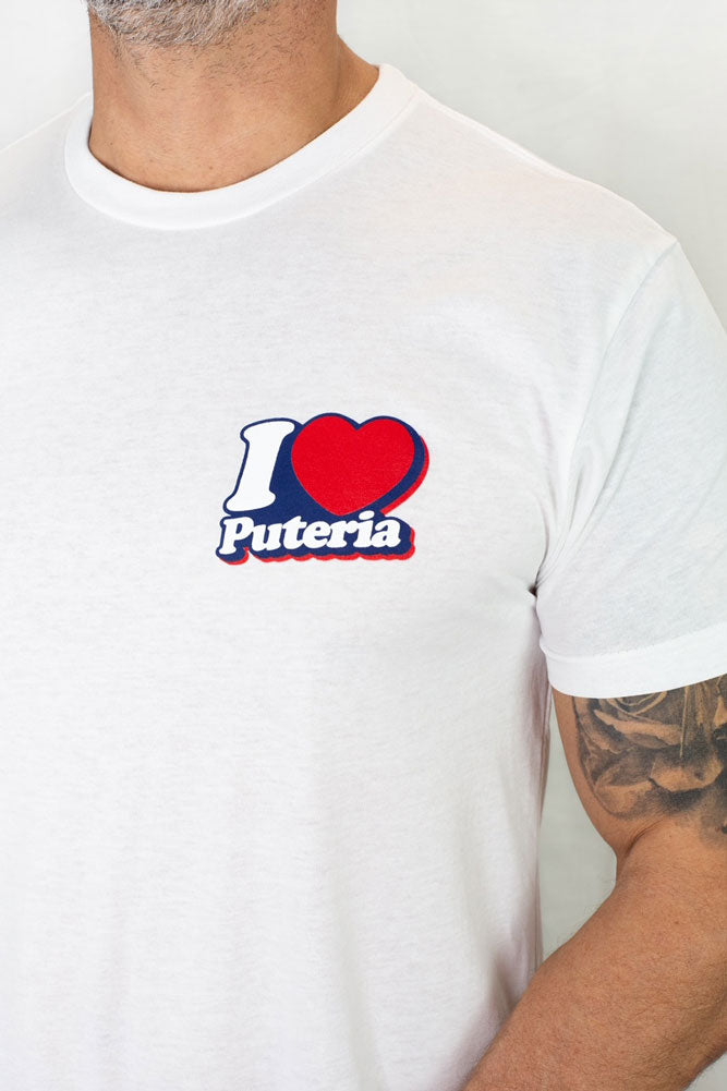 I ❤️ Puteria - T-Shirt (White)