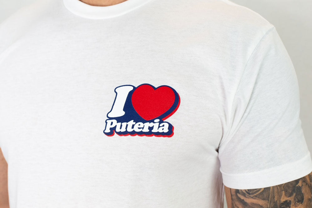 I ❤️ Puteria - T-Shirt (White)